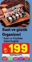 SAAT VE YÜZÜK ORGANİZERİ